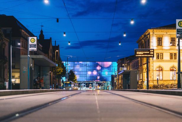 Fassade Hauptbahnhof Chemnitz